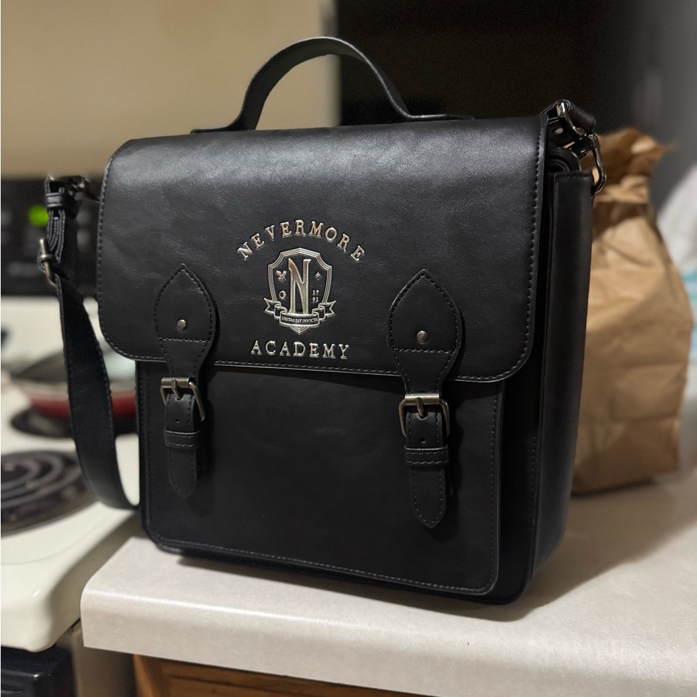 Wednesday Nevermore Academy Satchel/Backpack